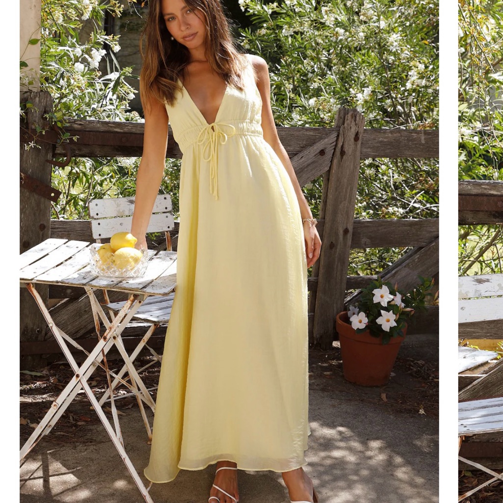 Hello Molly Sunny Yellow Maxi Dress